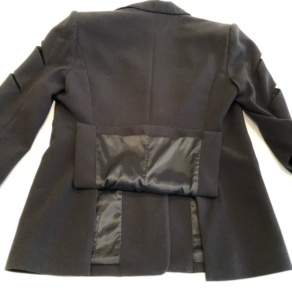 BCBG MAX AZRIA “BRENT” Black Blazer Women Size S - Picture 7 of 15